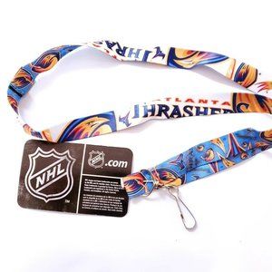 ATLANTA THRASHERS LANYARD KEYCHAIN DOUBLE SIDED W/CLIP NEW NHL LICENSED
